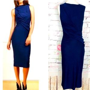 Alexander Wang (T) XS cobalt blue column dress